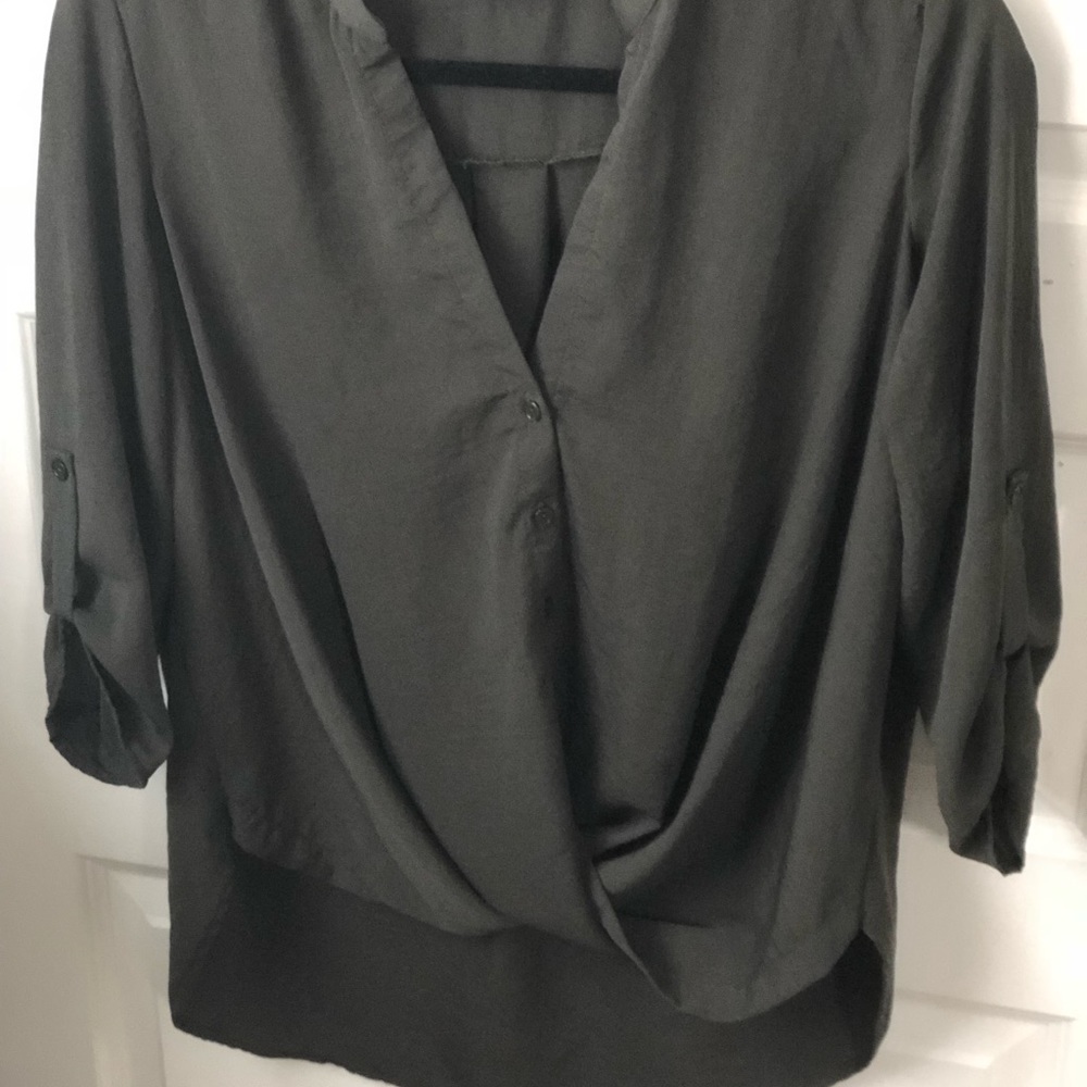 Lush high low blouse